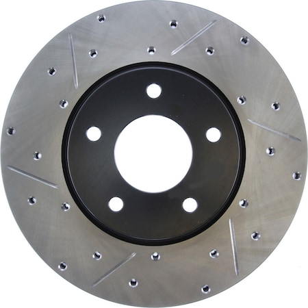 Centric Parts Sport Drilled/Slotted Brake Rotor, 127.20014R 127.20014R